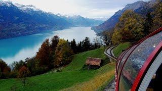 Scenic Switzerland from The Brienz Rothorn Bahn (Cog Railway)