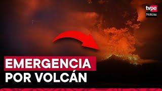 Cientos de evacuados por la erupción de un volcán en Indonesia