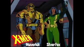 Wolverine Sabretooth Maverick Silver Fox/X-Men The Animated Series