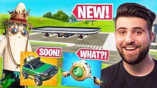 Everything Epic Didn't Tell You In The CARS Update! (Spaceship, Gas Stations) - Fortnite Season 3