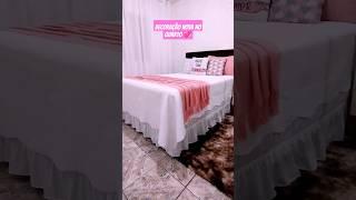 Nova decoração no meu quarto ficou lindo  #decoração  #quartodecasal #vidareal #vlog