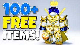 OMG! 100 BEST FREE ROBLOX ITEMS  PROMOCODES [2025] 