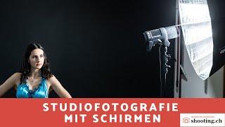 Fotografieren mit Schirm - So nutzt du alle Varianten