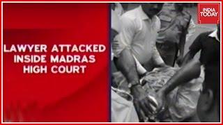 Lawyer Brutally Attacked Inside Madras High Court