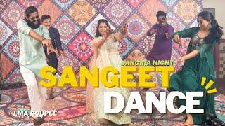 Sangria Night Sangeet Dance | Latest Kerala Wedding Dance 2022 | Trending Songs Dance  Mix Choreo