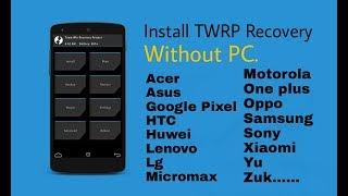 how to install TWRP recovery on any phone | custom Android recovery for Chinese phones | TWRP
