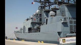 Russian Navy frigate Marshal Shaposhnikov at DIMDEX 2024