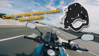 Check out this cruise control! CF MOTO 450 MT (ASMR)