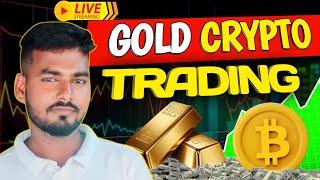 LIVE FOREX & CRYPTO TRADING HOW TO START FOREX TRADING | TRADER SANDEEP KUMAR