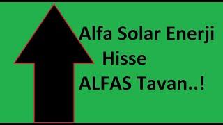 Alfa Solar Enerji Milyonlarca Dolarlık İş KAP Haberi Sonrası #ALFAS #Tavan Oldu, Alım İçin Kaç Lot..