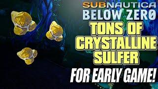 BEST PLACES FOR SULFUR IN EARLY GAME  -  Subnautica Below Zero Guide