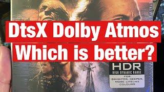 DtsX Dolby Atmos. Which is better? WaterWorld in dtsX and Dolby atmos!