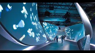 Unconfined  Samsung Galaxy S8 launch at Milan Design Week  By Zaha  --  Samsung Galaxy S8 在米兰设计周