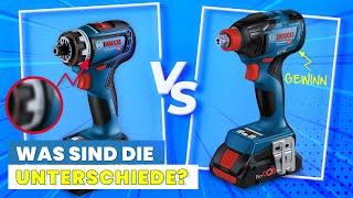 BOSCH DREHSCHLAGSCHRAUBER vs. AKKUSCHRAUBER – WO sind die UNTERSCHIEDE? || ToolGroup