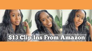 $13 WAVY CLIP INS FROM AMAZON | ThatsKeAndra