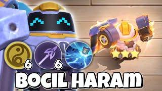 ROBOT KECIL GRATIS INI TERLALU STRONG!! KABOOM SKILL 2 CADIA LANCER!! MAGIC CHESS MOBILE LEGENDS