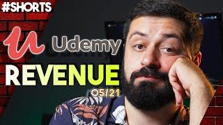 Udemy Revenue Report May 2021 // How Much I Made as an Instructor? #Shorts