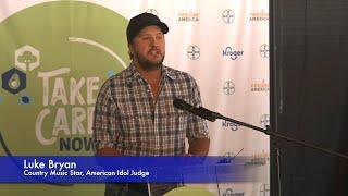 Luke Bryan & the Take Care Now Campaign - Bayar Feeding America