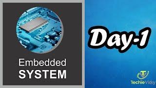 Embedded Systems course online free | Microcontroller and Microprocessor | Chapter 1 | Tamil