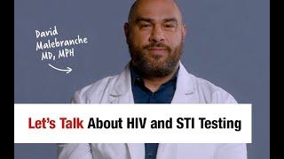 HIV and STI Testing – David Malebranche, MD, MPH