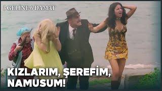 3 Geline 6 Damat Türk Filmi | Kızlar Diskotekte Babalarına Yakalanır