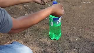 Amazing Crackers Experiment With Srite Bottle - Gnanendra gnana