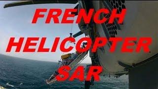 FRENCH HELICOPTER SAR:"The old lady aboard the Balmoral"