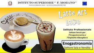 Latte Art Basic - Lezione a distanza IS "F. Morano" #IstitutoMorano di Caivano NA