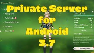 How to get genshin private server 3.7 for Android | no root