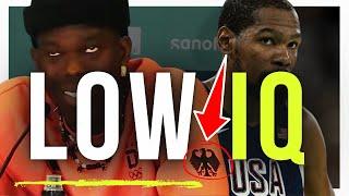 He said NBA Players have LOW BASKETBALL IQs compared to Europeans...and then tried to hide.