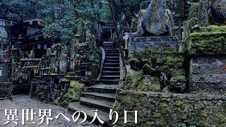 Different world. An unknown back route of Fushimi Inari Shrine. (kyoto,Japan)