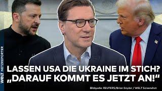 USA: Steht Europa und Ukraine alleine da? Streit von Trump und Selensky könnte Folgen haben