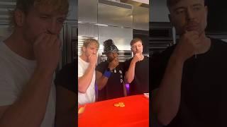 Lunchly Taste Test! #lunchly #ksi #mrbeast #loganpaul #drinkprime #primehydrationdrink #shorts