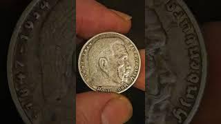 1935 German 5 Reichsmark   #silver #coins