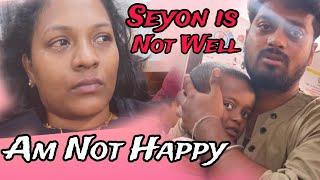 Day 2 Of 30 Days Vlog Challenge | Seyon is Not Well | Bharya Vlogs