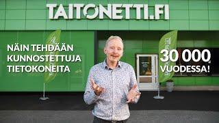 Käytettyjen tietokoneiden TEHDAS? - Esittelyssä Taitonetti.fi