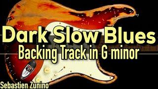 Dark Slow Blues Backing Track in G minor | SZBT 1039