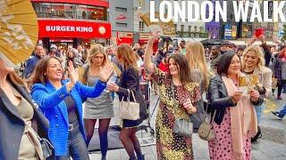 Walking The Street of West End London | Central London Walk -  Nov 2021 [4K HDR]