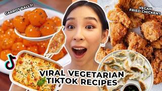 I Tried Viral TikTok Vegetarian Recipes 