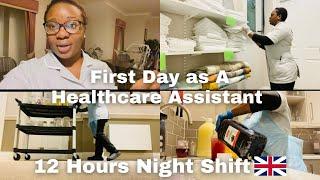 My First Day At Work as A Healthcare Assistant in the UK / UK Care Home Experience