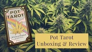 Pot Tarot Unboxing and Review with Sample Reading from the Guidebook