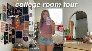 college room tour  cute & aesthetic