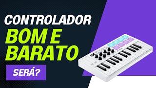 Unboxing e Review Do Controlador SMK - 25 da M-VAVE - Qual melhor controlador pra produzir?