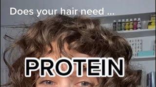 Does your curly hair need protein or moisture ?