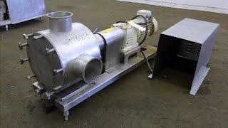 Used- Sine Ecosine Sanitary Rotary Positive Displacement Pump - stock # 46978003