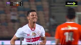 هدف عالمي عن طريق محمد شحاتة لاعب الزمالك أمام فاركو | الدوري المصري 2024/2025