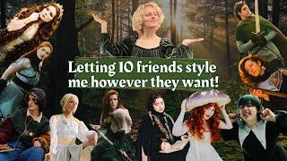 Letting 10 friends style me in any aesthetic they want 