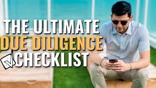 RENTAL PROPERTY DUE DILIGENCE | Checklist of everything you need to know