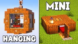 Minecraft: 3 Simple Starter Bases!