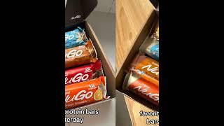 Our favorite protein bars everyday!